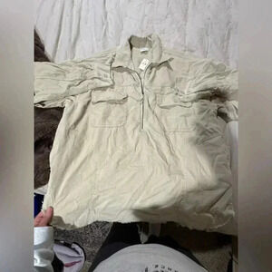 NWT OFFLINE BY AERI CORDUROY BEIGE JACKET